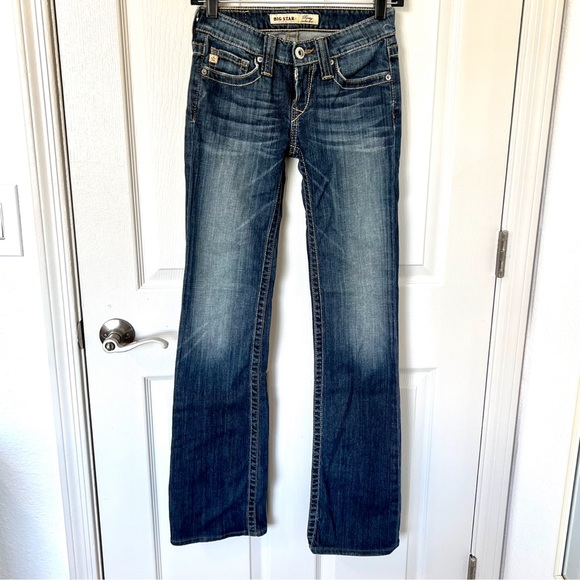 Big Star Remy Low Rise Boot Cut Jeans - Picture 2 of 11